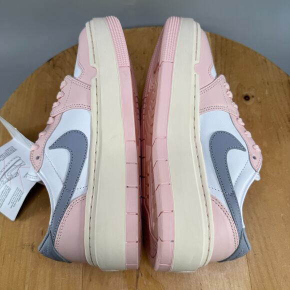Nike Air Jordan 1 Elevate Low Womens Size 8.5 Shoes Pink Platform DH7004-600 - Picture 6 of 9